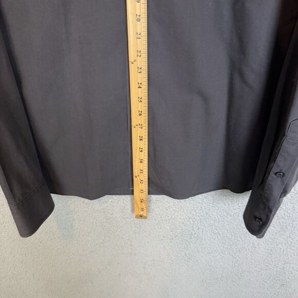 Untuckit Shirt Men's 2XLT Black Long Sleeve Button‎ Up Casual Wrinkle Free - Picture 5 of 6